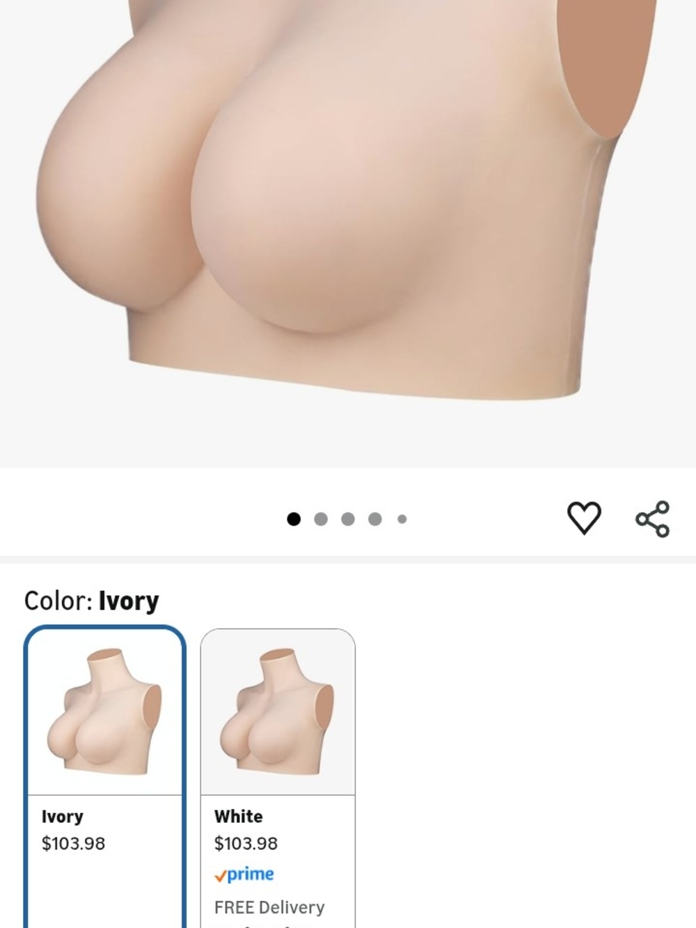 Silicone Breast plate
